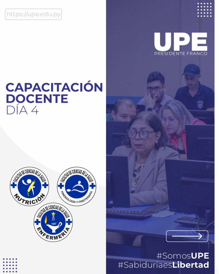 Capacitación Docente de Ciencias de la Salud: Día 4